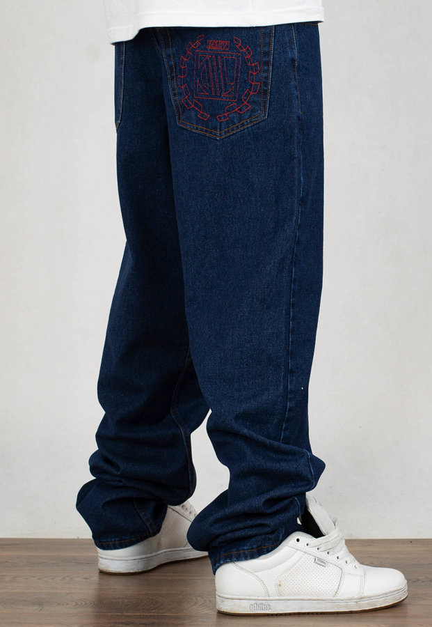 Spodnie Diil Regular Jeans Outline czerwony medium