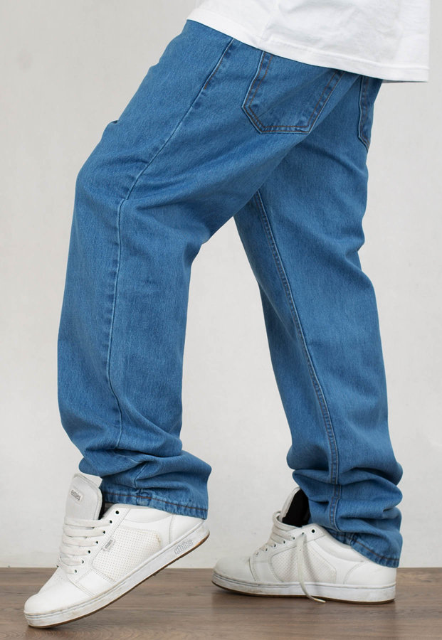 Spodnie Diil Regular Jeans Skórka Laur light