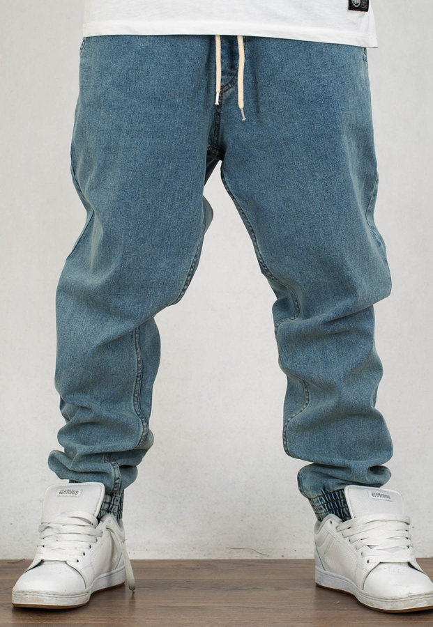 Spodnie El Polako Joggery Slim Jeans Basic light