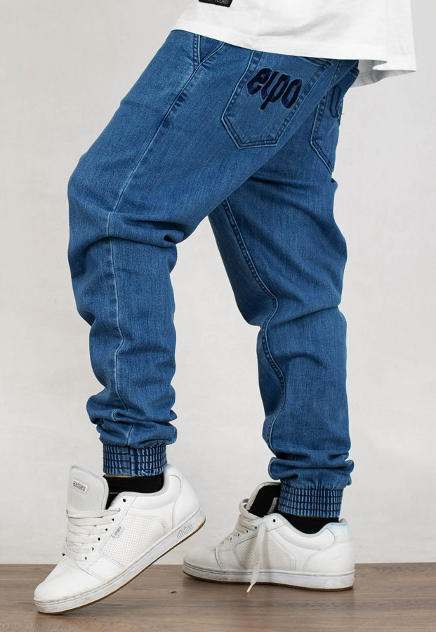 Spodnie El Polako Joggery Slim Jeans Full Out light