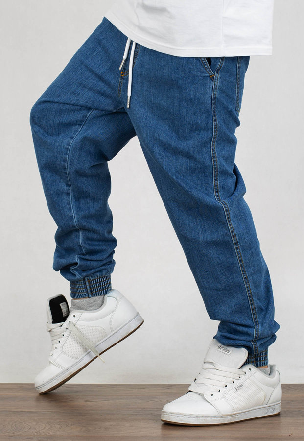 Spodnie El Polako Joggery Slim Jeans International light