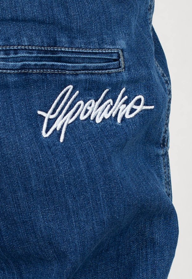 Spodnie El Polako Joggery Slim Jeans z Gumą Signature light
