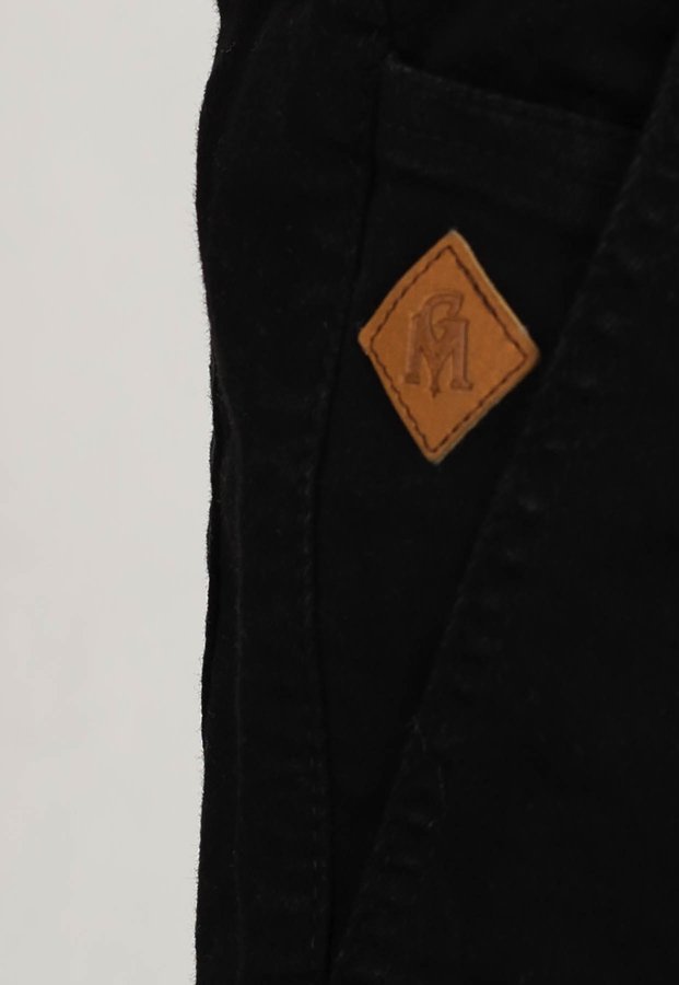Spodnie Ganja Mafia Jeans Jogger Podpis czarne