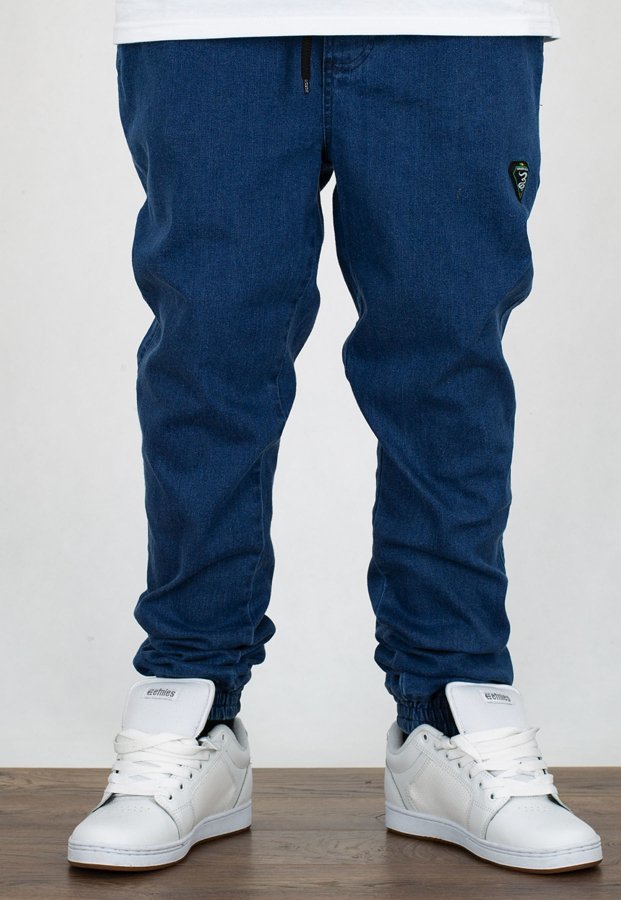 Spodnie Grube Lolo Dymek Jeans Medium 28