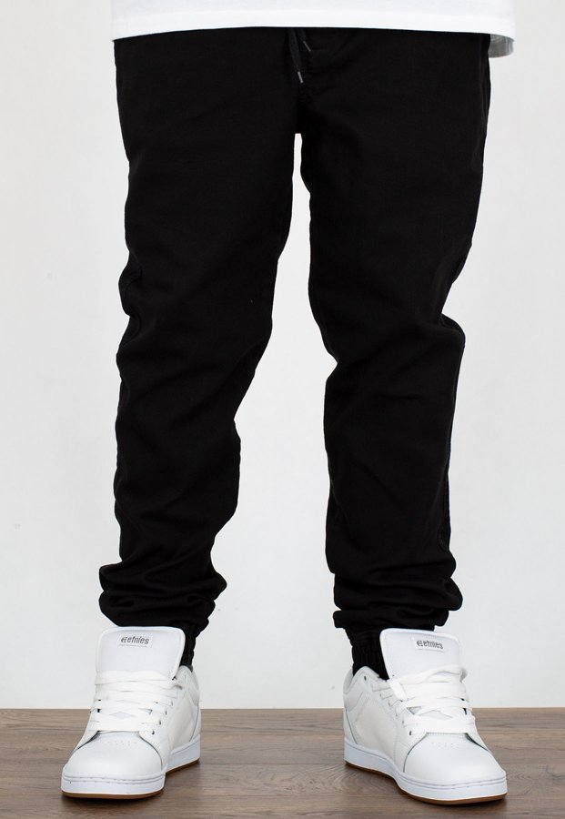 Spodnie Grube Lolo Joggery Triangle Jeans Black 17
