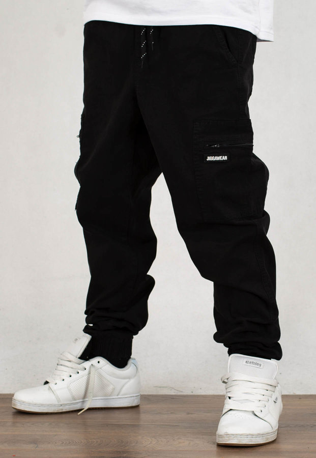 Spodnie Jigga Wear Cargo czarne