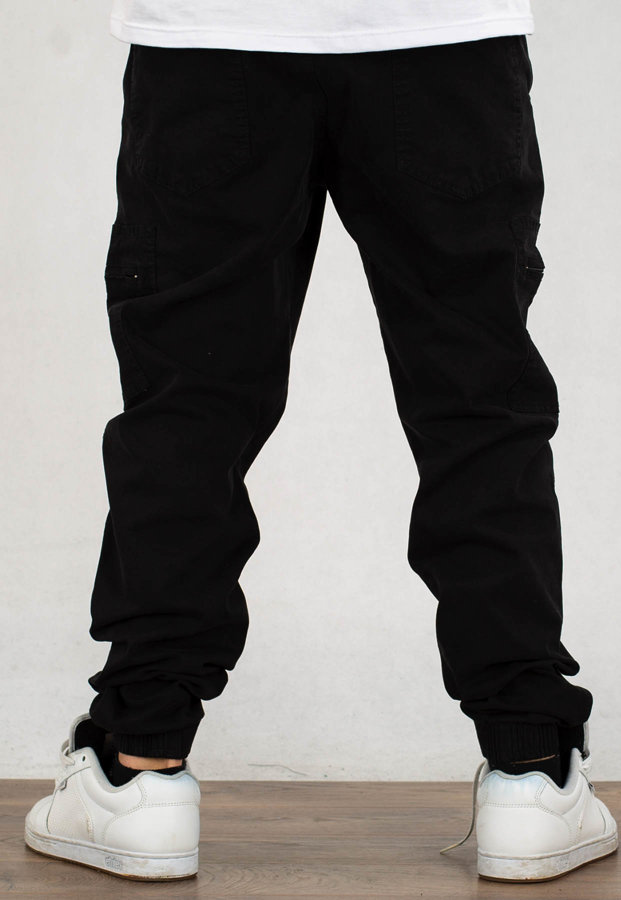 Spodnie Jigga Wear Cargo czarne