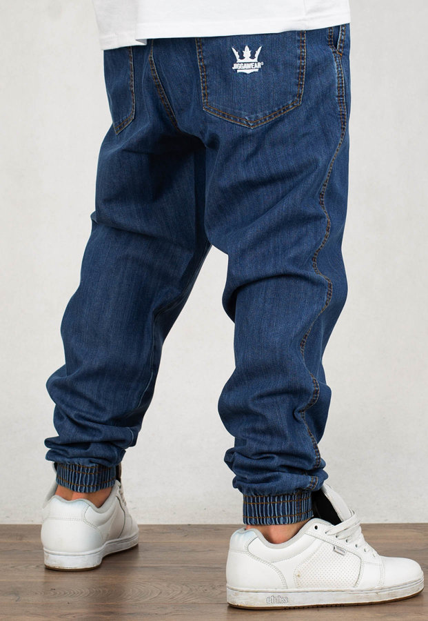 Spodnie Jigga Wear Crown 022 medium jeans