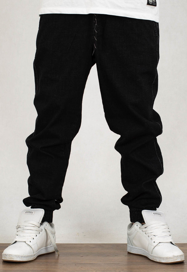 Spodnie Jigga Wear Crown black jeans
