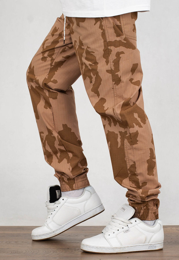Spodnie Jigga Wear Desert camo beżowe