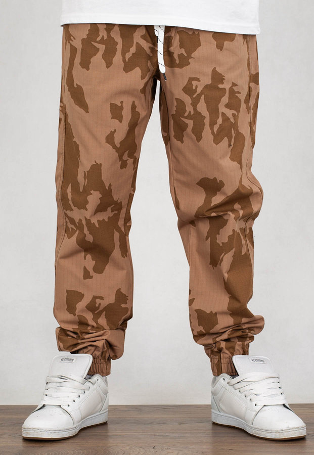 Spodnie Jigga Wear Desert camo beżowe