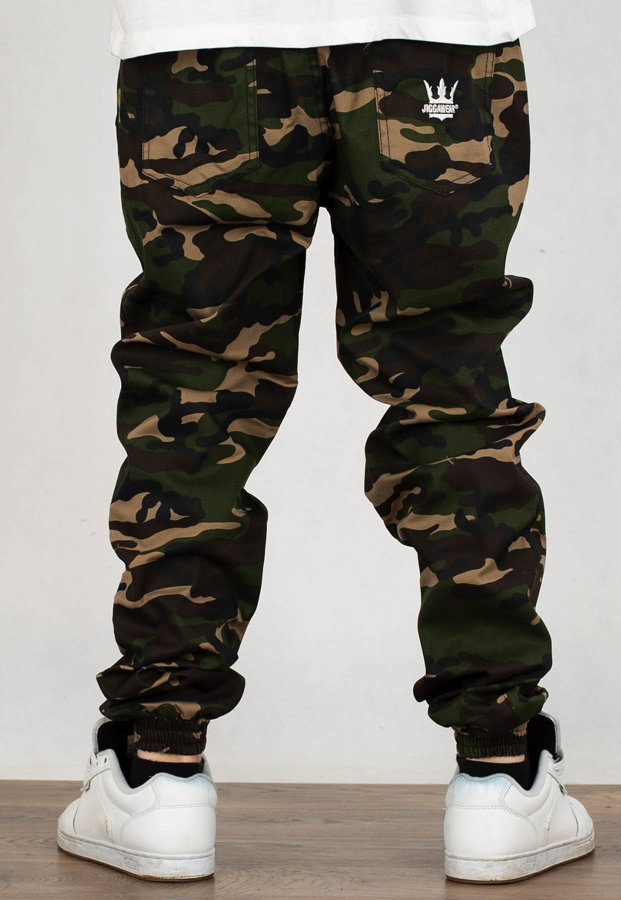 Spodnie Jigga Wear Jogger Crown Stitch camo