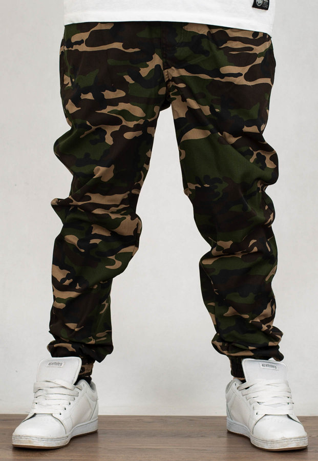 Spodnie Jigga Wear Jogger Crown Stitch camo