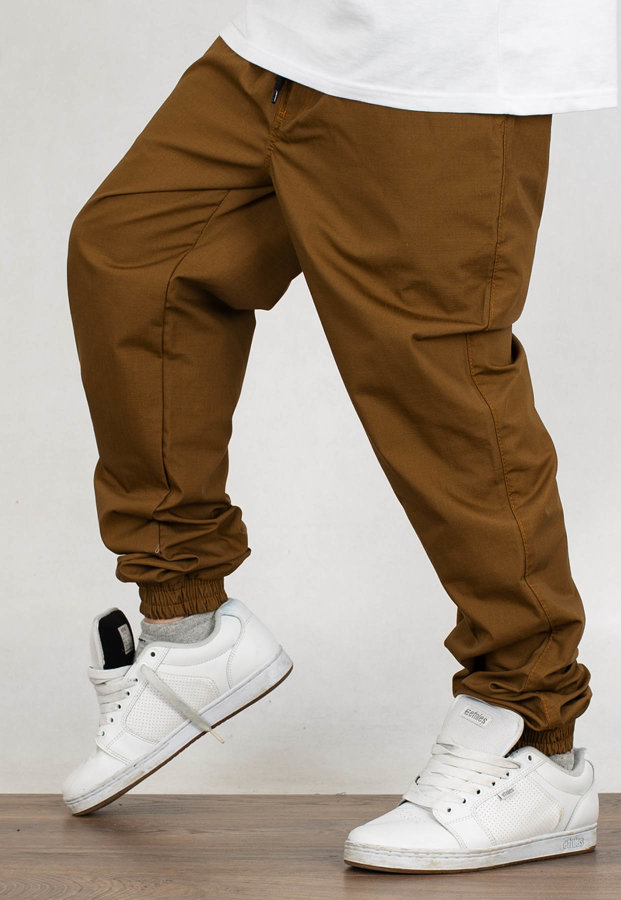 Spodnie Jigga Wear Jogger Crown ripstop brown