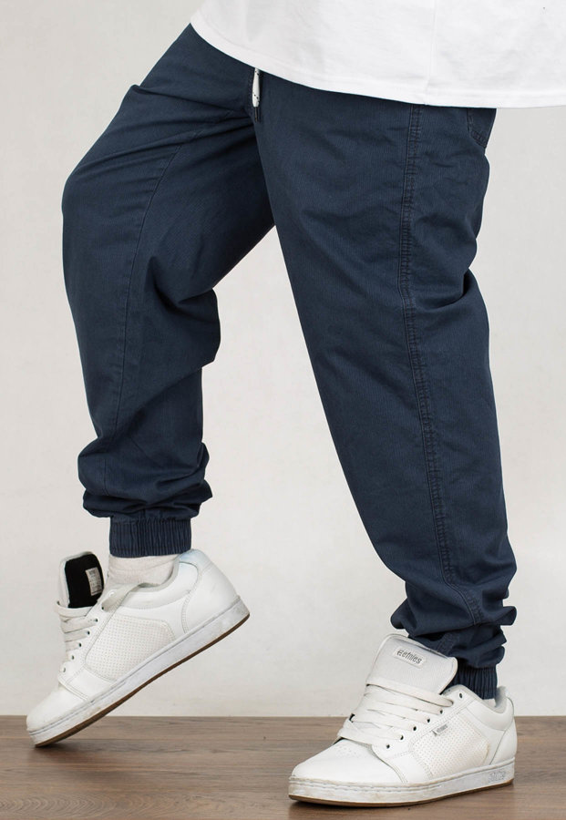 Spodnie Jigga Wear Jogger Stripes granatowe