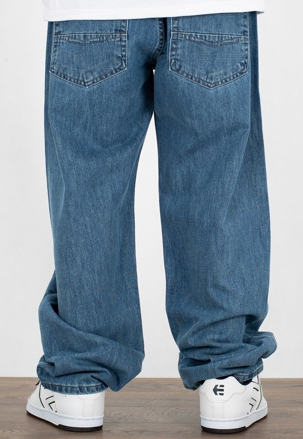 Spodnie Mass Baggy Fit Slang blue