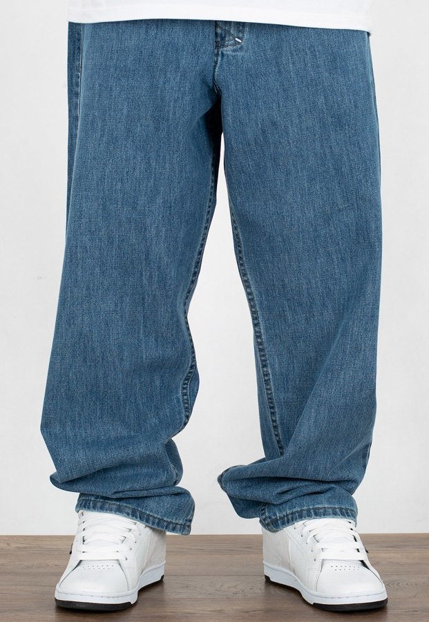 Spodnie Mass Baggy Fit Slang blue