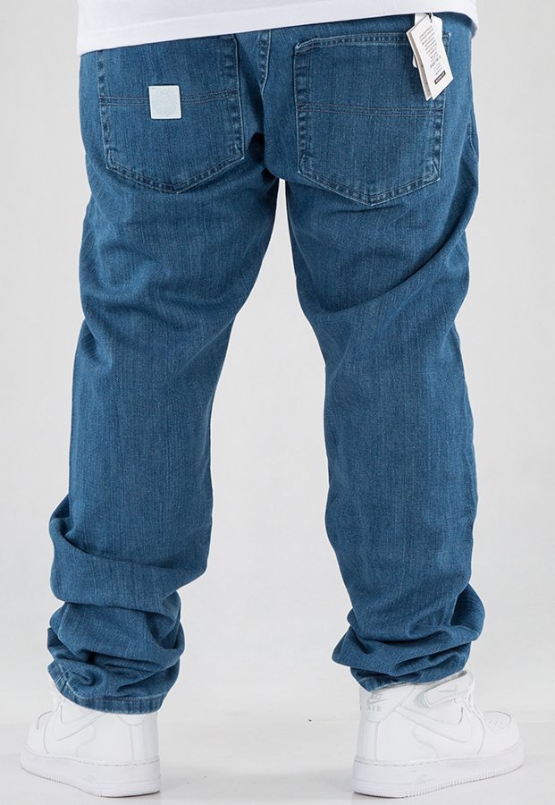 Spodnie Mass Base Regular Fit blue