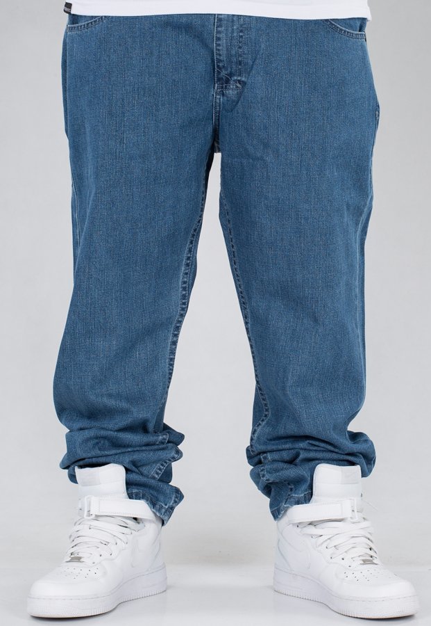 Spodnie Mass Base Regular Fit blue
