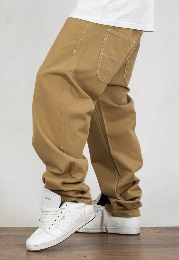 Spodnie Mass Jeans Baggy Fit Craft beige