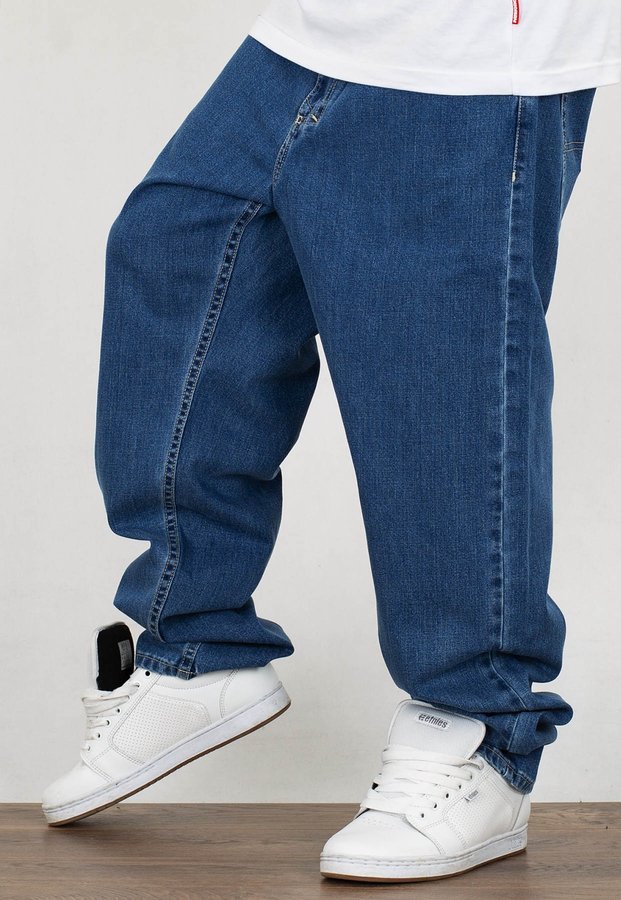 Spodnie Mass Jeans Baggy Fit Craft blue