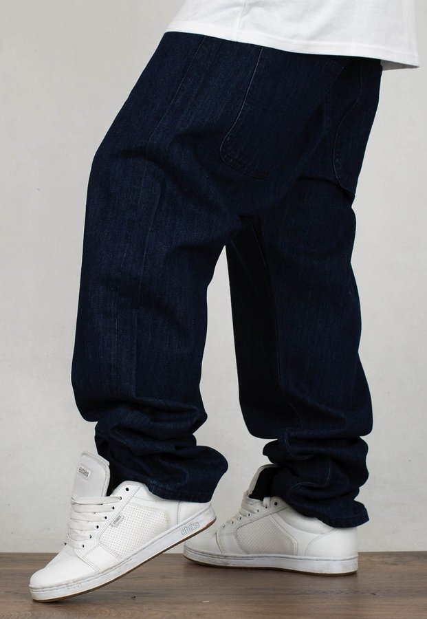 Spodnie Mass Jeans Baggy Fit Craft blue rinse 