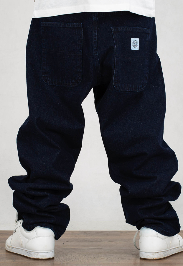 Spodnie Mass Jeans Baggy Fit Craft blue rinse