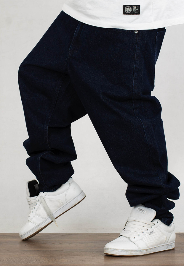 Spodnie Mass Jeans Baggy Fit Craft blue rinse
