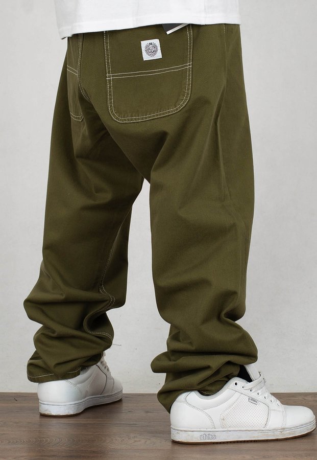 Spodnie Mass Jeans Baggy Fit Craft olive