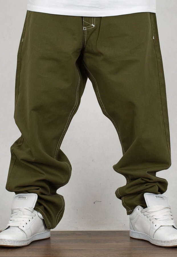Spodnie Mass Jeans Baggy Fit Craft olive