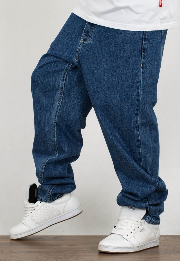 Spodnie Mass Jeans Baggy Fit Craft ver Blue