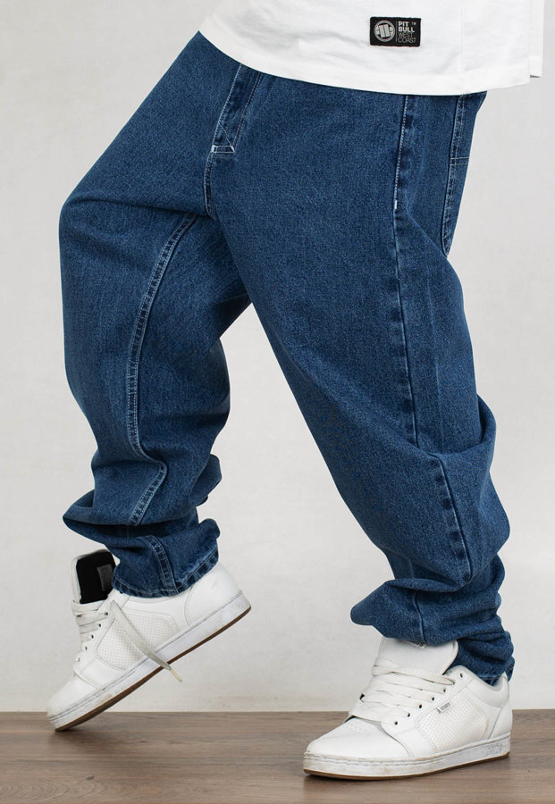 Spodnie Mass Jeans Baggy Fit Craft ver blue