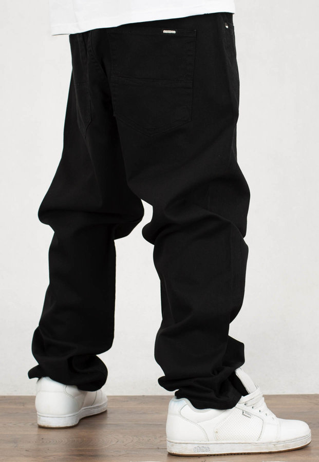 Spodnie Mass Jeans Baggy Fit Slang 2022 black