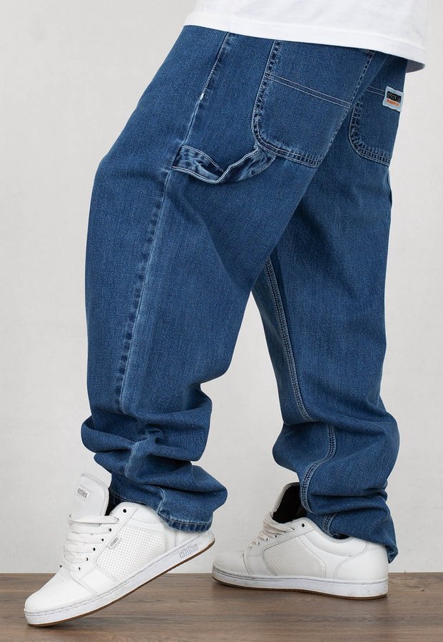 Spodnie Mass Jeans Baggy Fit Worker blue