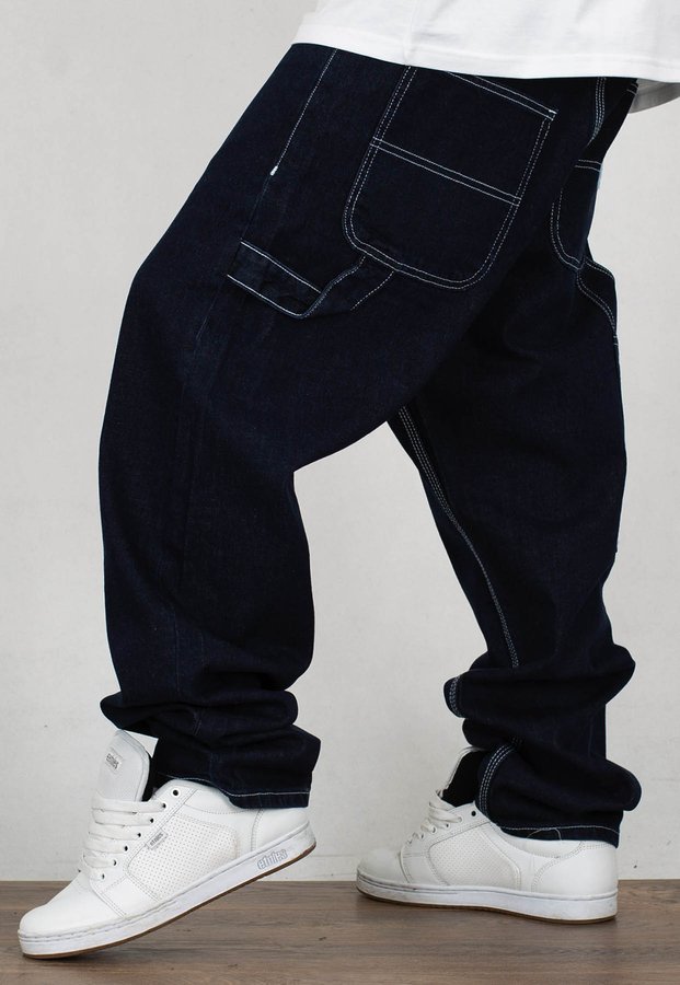 Spodnie Mass Jeans Baggy Fit Worker rinse