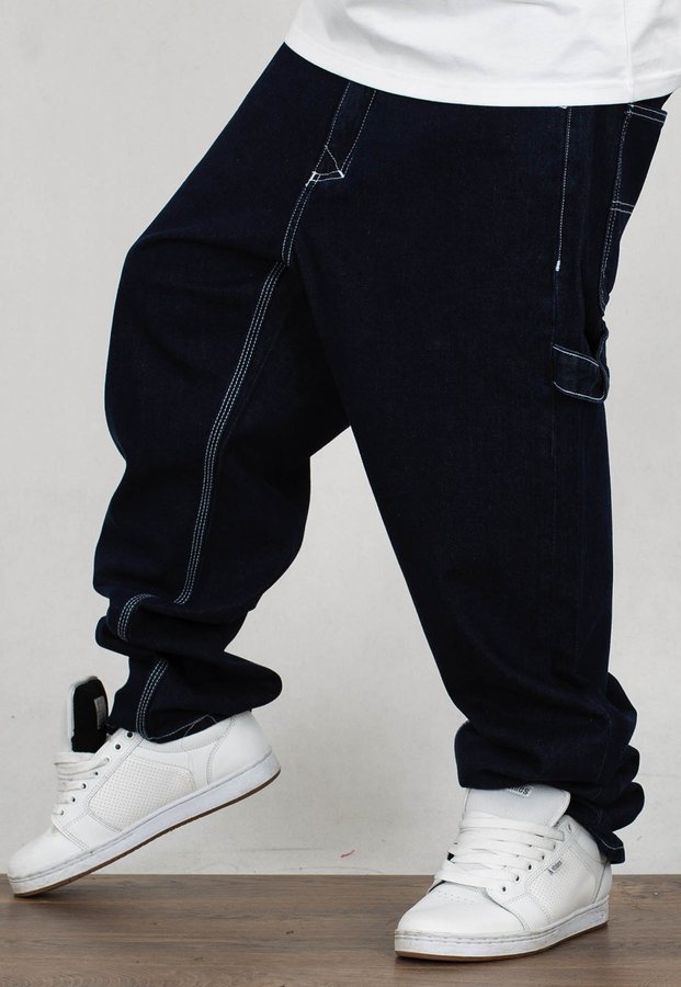 Spodnie Mass Jeans Baggy Fit Worker rinse