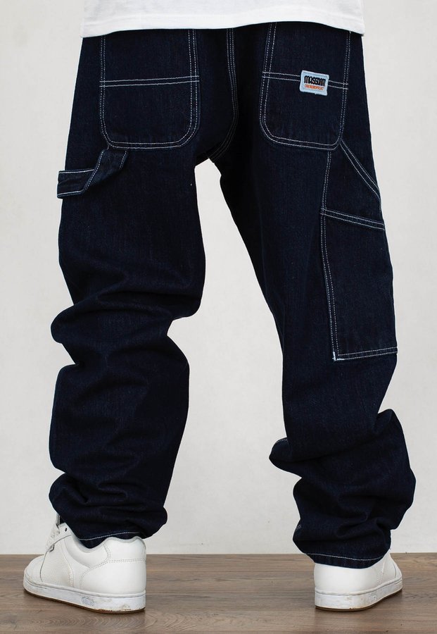 Spodnie Mass Jeans Baggy Worker ver Rinse