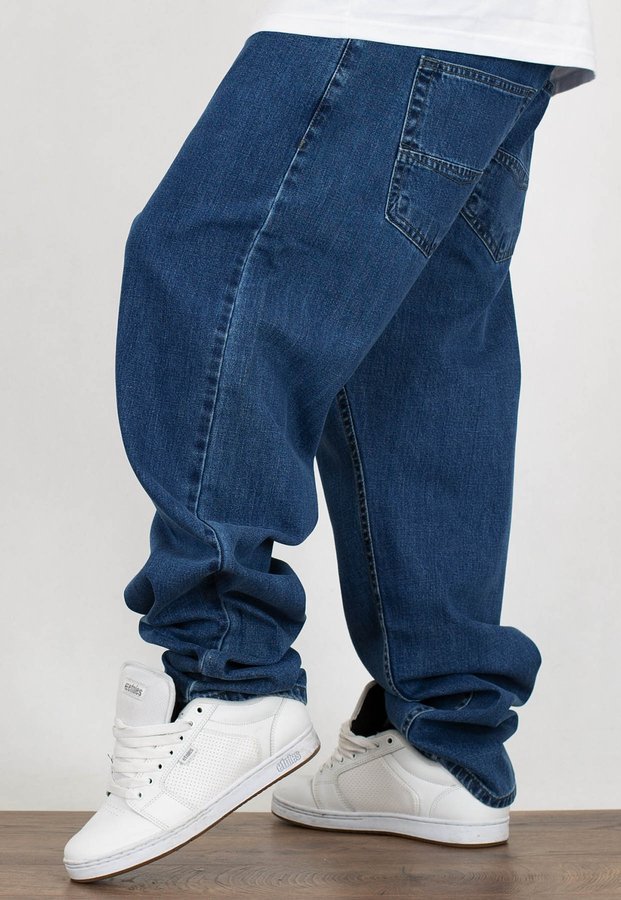 Spodnie Mass Jeans Slang Baggy Fit blue