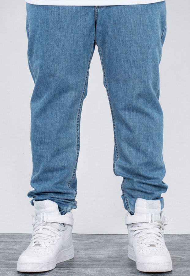 Spodnie Mass Jogger Base Sneaker Fit light blue