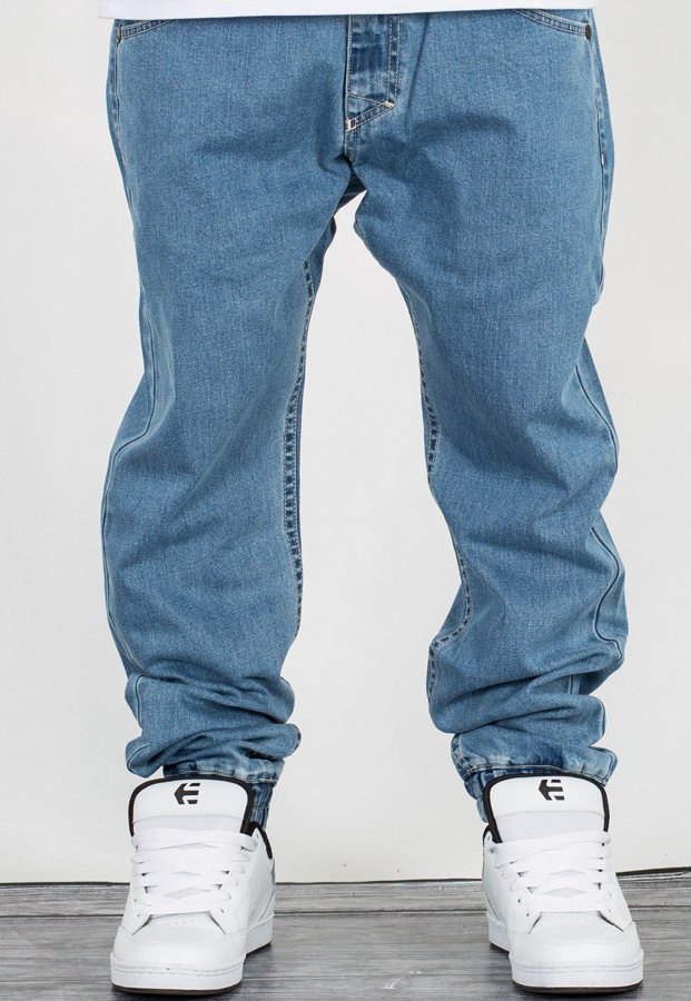 Spodnie Mass Jogger Base Sneaker Fit light blue