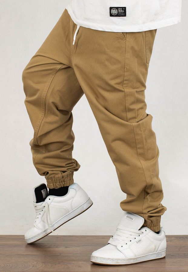 Spodnie Mass Jogger Fit Signature 2.0 pants beige