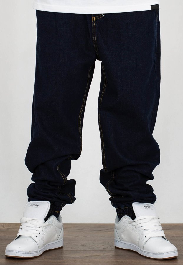 Spodnie Mass Jogger Signature Sneaker Fit Dark Blue