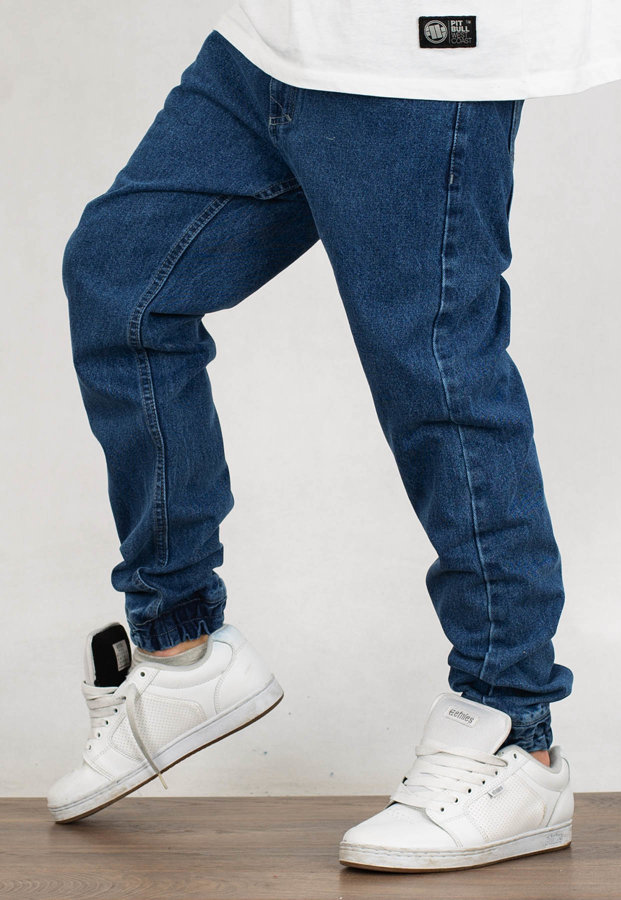 Spodnie Mass Jogger Sneaker Fit Base blue
