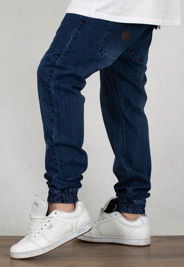 Spodnie Mass Jogger Sneaker Fit Base dark blue 