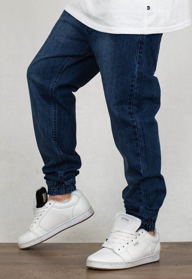 Spodnie Mass Jogger Sneaker Fit Base dark blue 