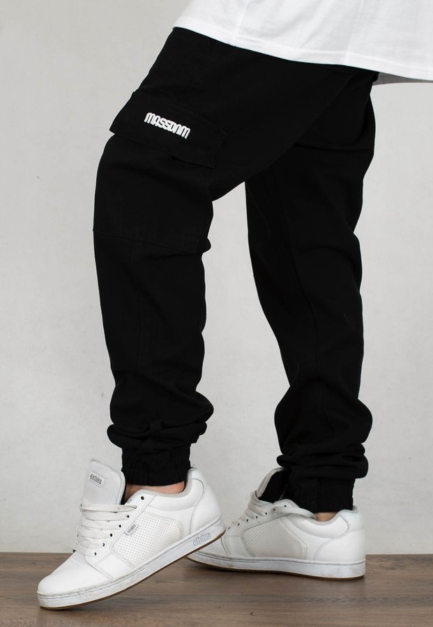 Spodnie Mass Jogger Sneaker Fit Cargo black