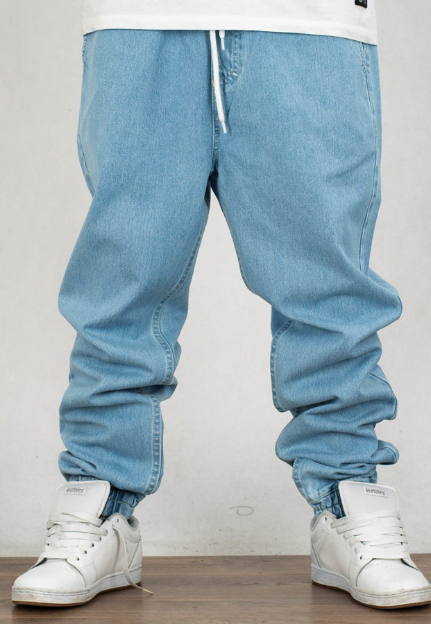 Spodnie Mass Jogger Sneaker Fit Signature 2.0 light blue