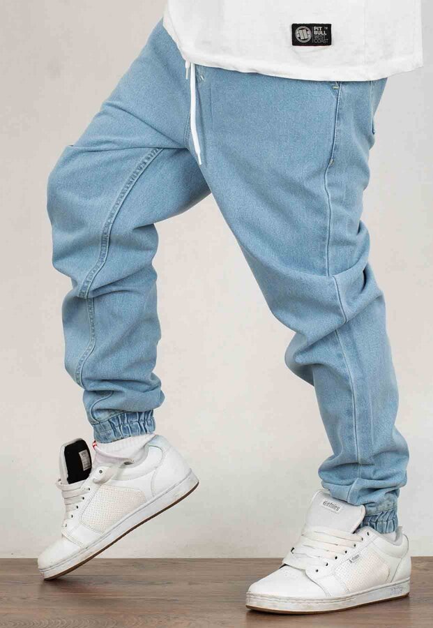 Spodnie Mass Jogger Sneaker Fit Signature 2.0 light blue