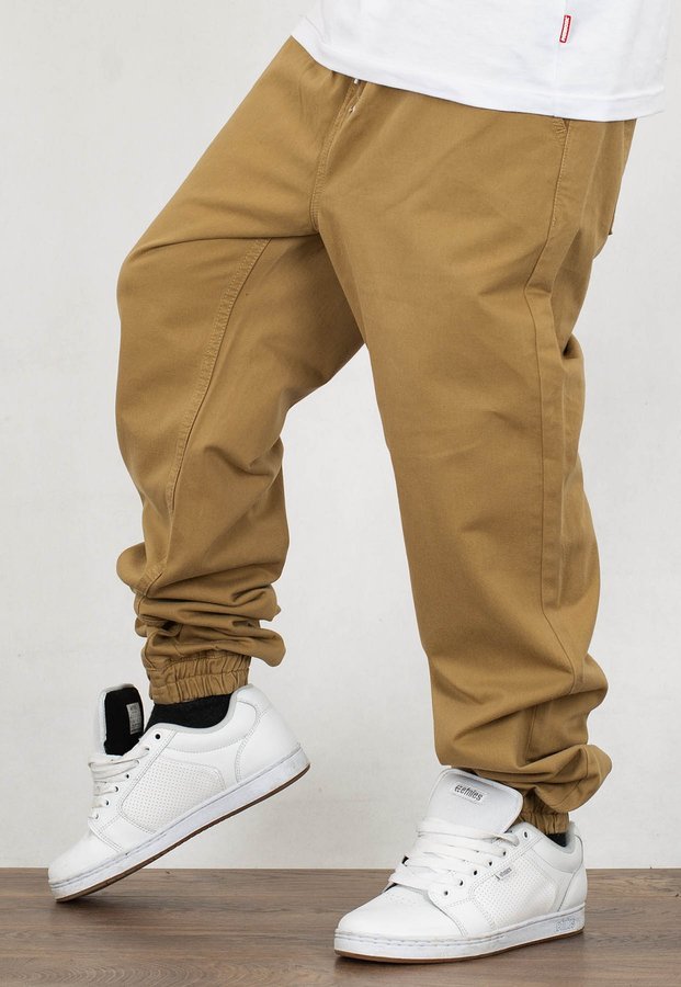 Spodnie Mass Jogger Sneaker Fit Signature beige
