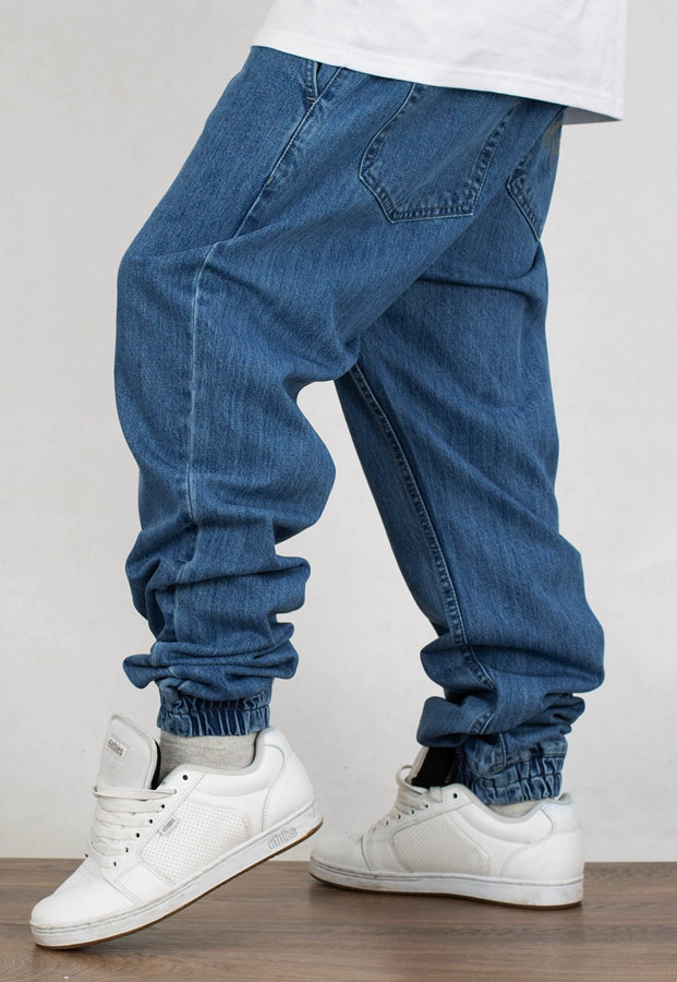 Spodnie Mass Jogger Sneaker Fit Signature blue